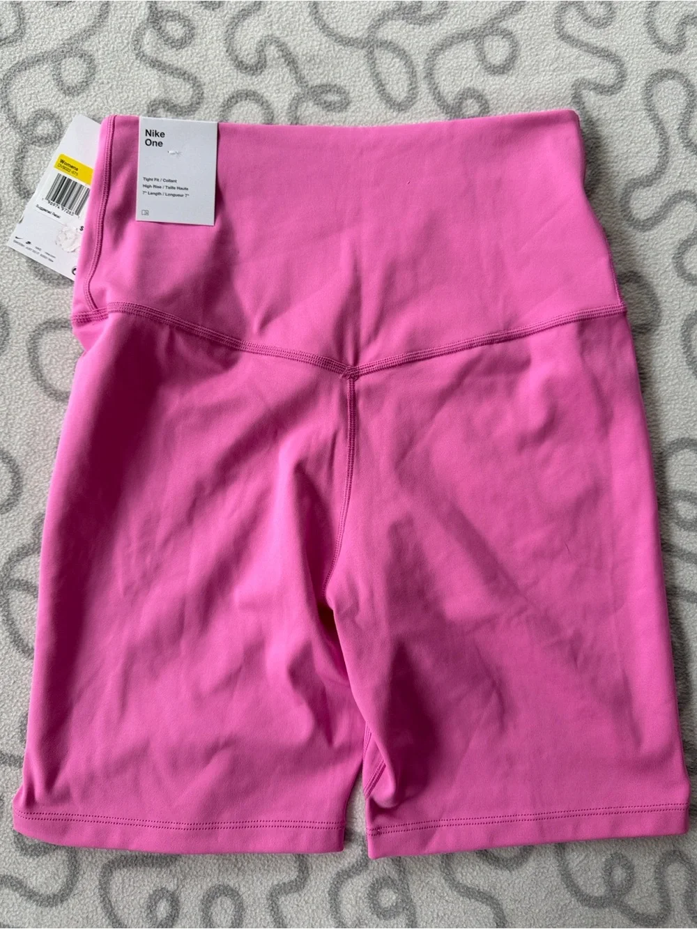 Nike One Pink Biker Short 7”